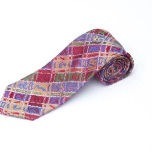 The Luxury Roxburgh Red Silk Neck Tie