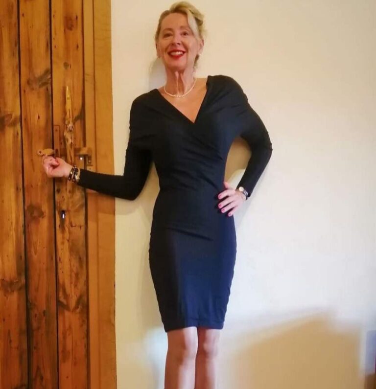 Pre Loved Vintage Joseph Black Dress